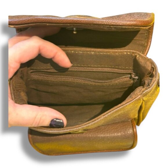 Vintage Women’s Express Full Grain Leather Mini Crossbody - Picture 10 of 11